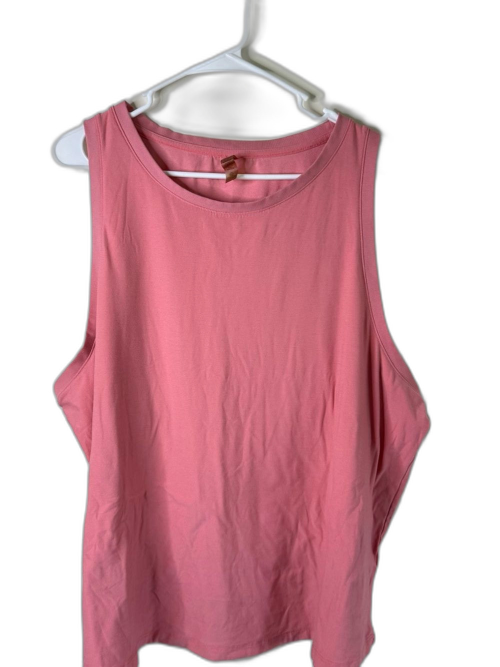 Beyond Yoga Rose Pink Scoop Neck Tank Top